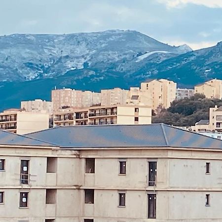 Mountain View & Sea View Location Chambre Individual 1 Sur 3 Chambres Dispo Avec Climes Mais Salle De Bain Et Salon En Commune باستيا المظهر الخارجي الصورة